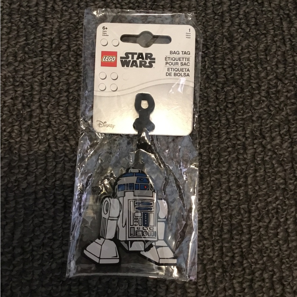 R2D2 Lego Star Wars luggage tag